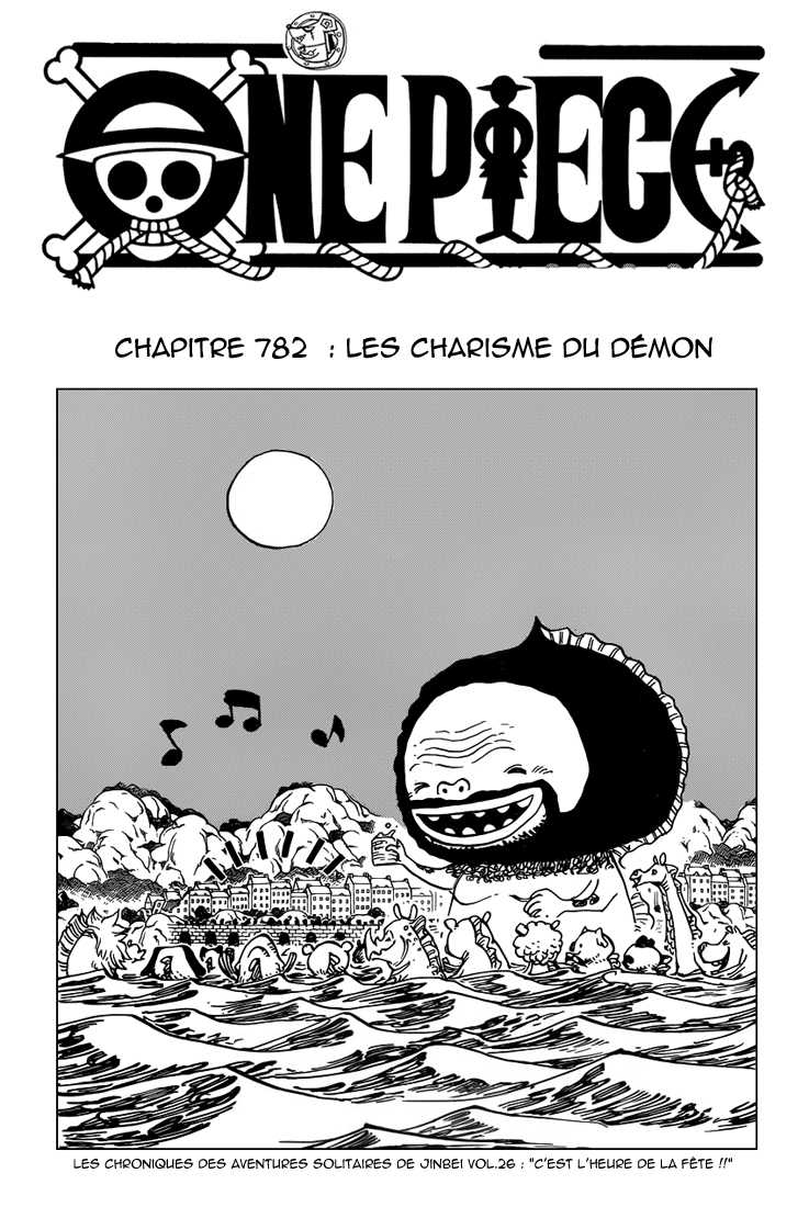 One Piece: Chapter 782 - Page 1