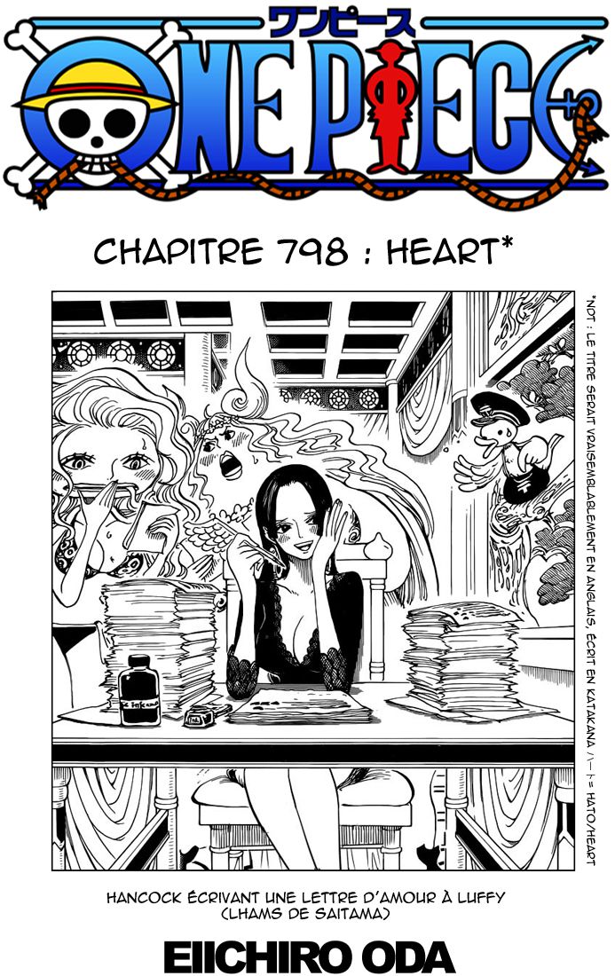 One Piece: Chapter 798 - Page 1