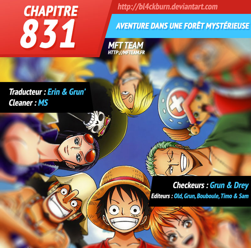 One Piece: Chapter 831 - Page 1