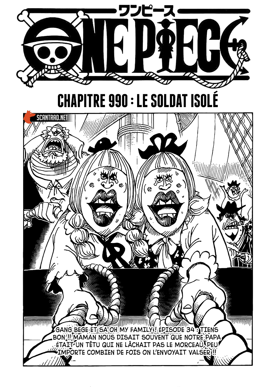 One Piece: Chapter 990 - Page 1