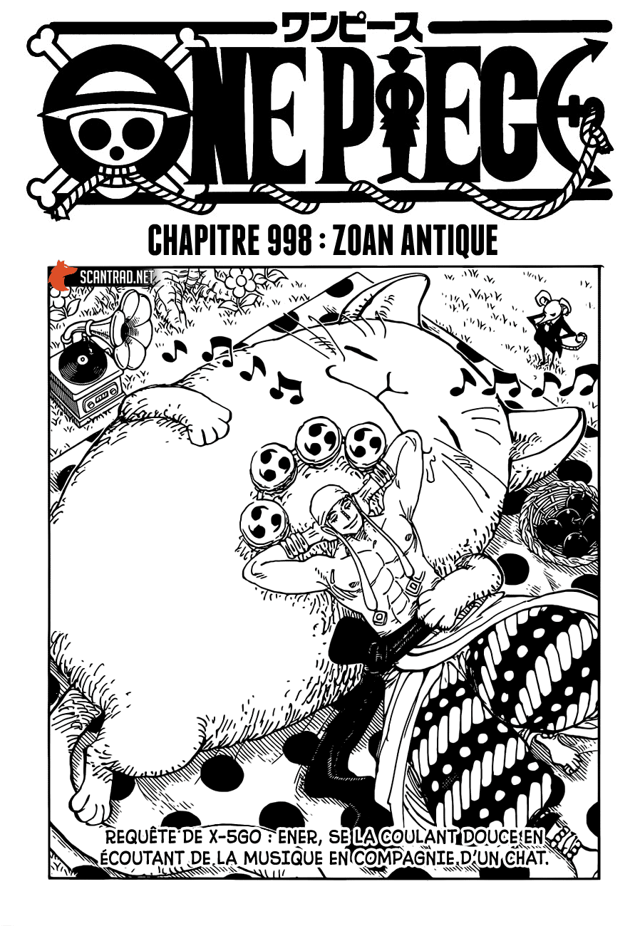 One Piece: Chapter 998 - Page 1
