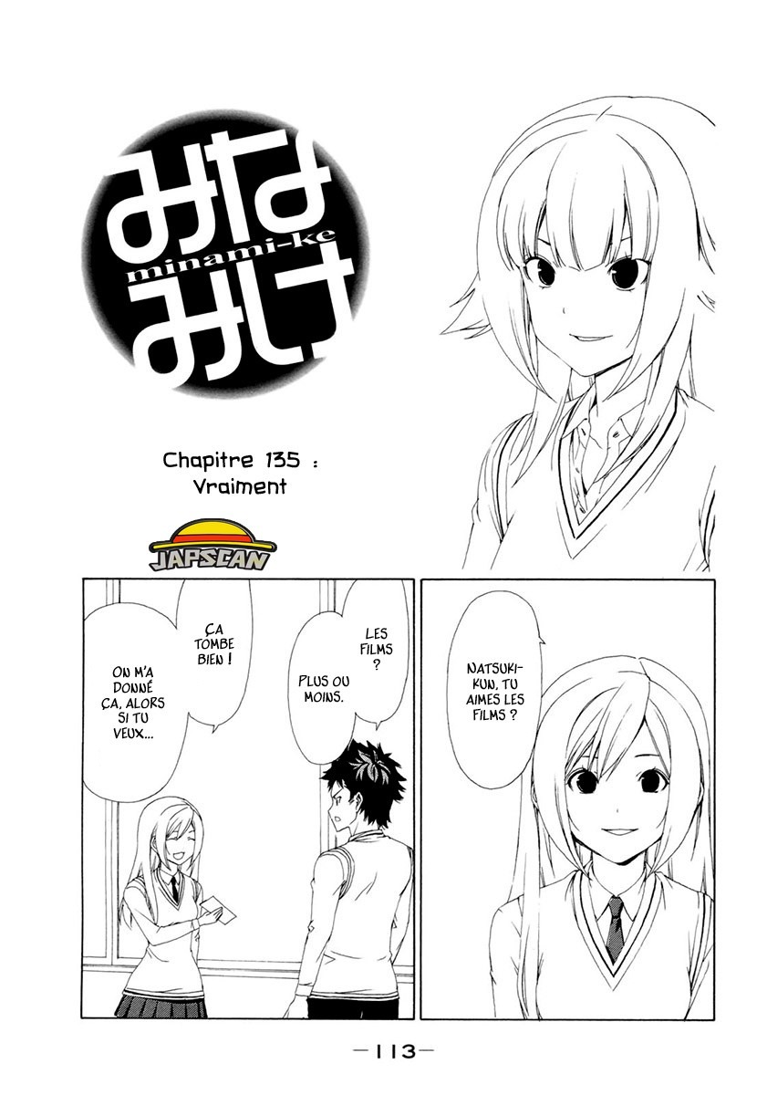 Minami-Ke: Chapter 135 - Page 1