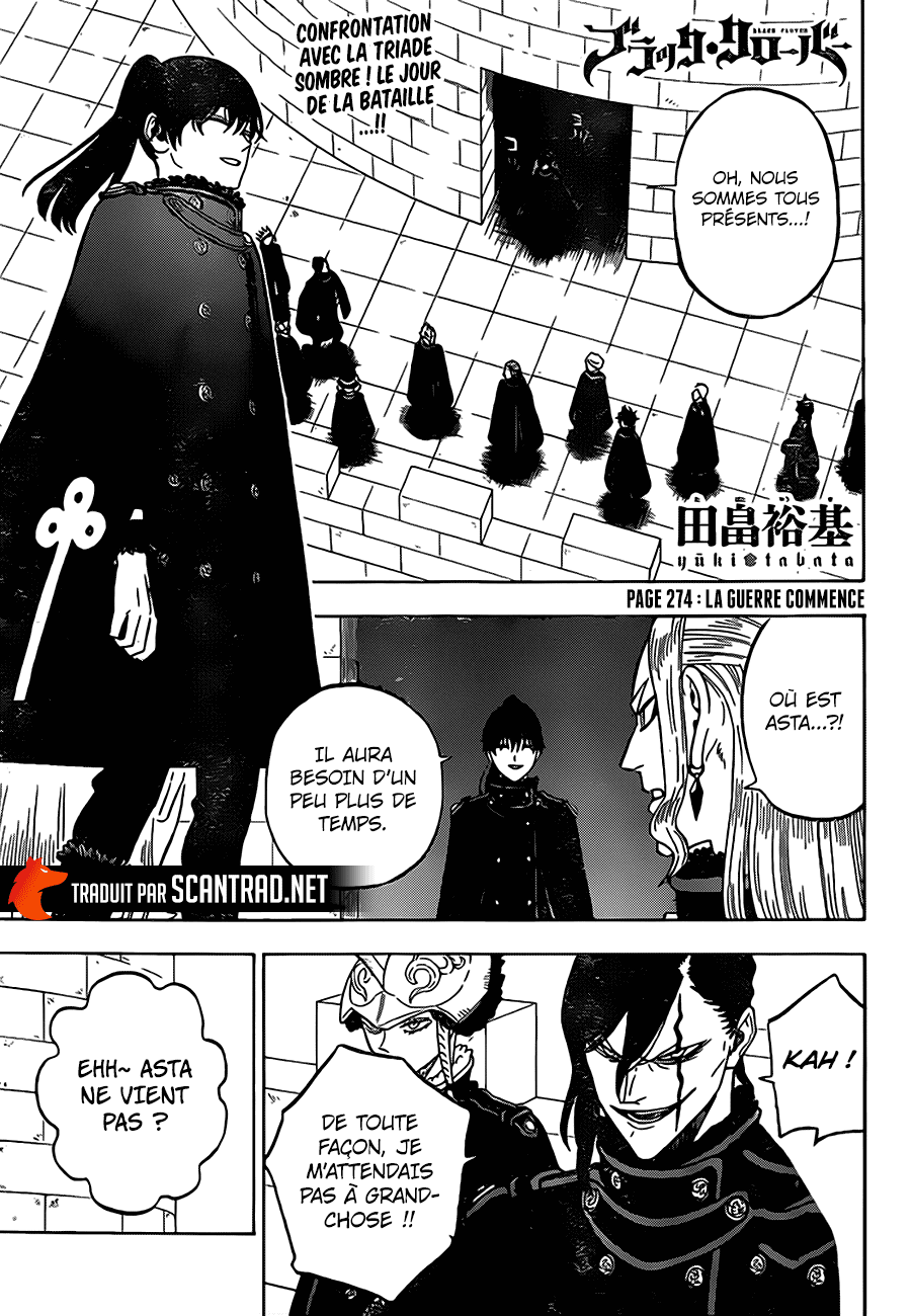 Black Clover: Chapter 274 - Page 1