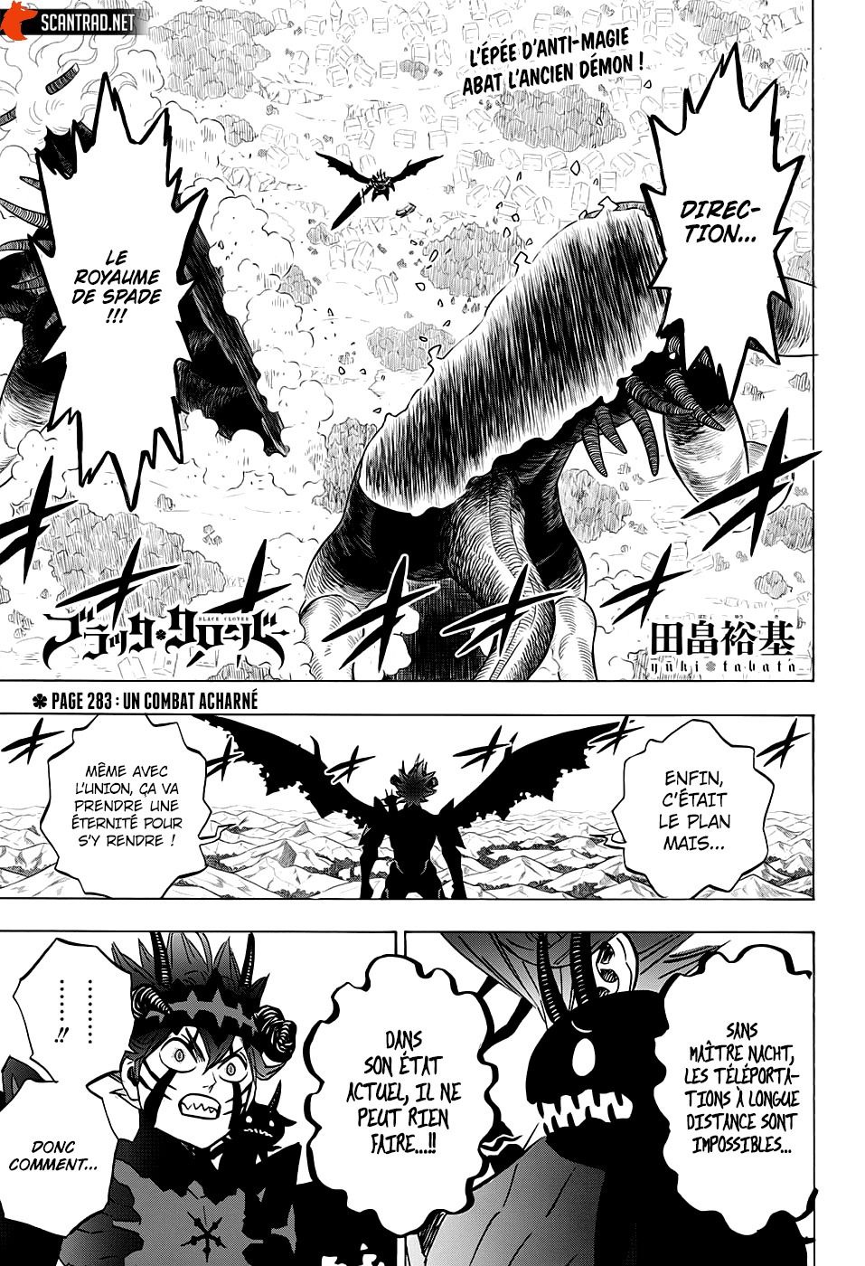 Black Clover: Chapter 283 - Page 1