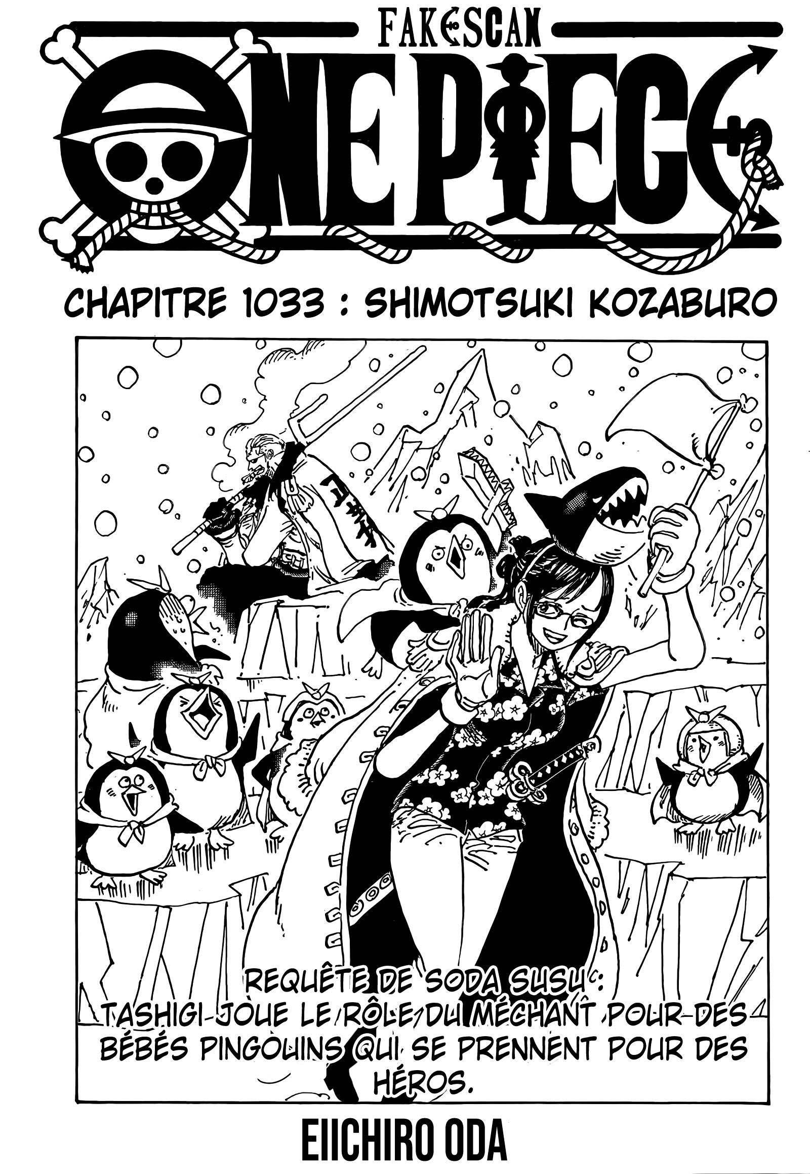 One Piece: Chapter 1033 - Page 1