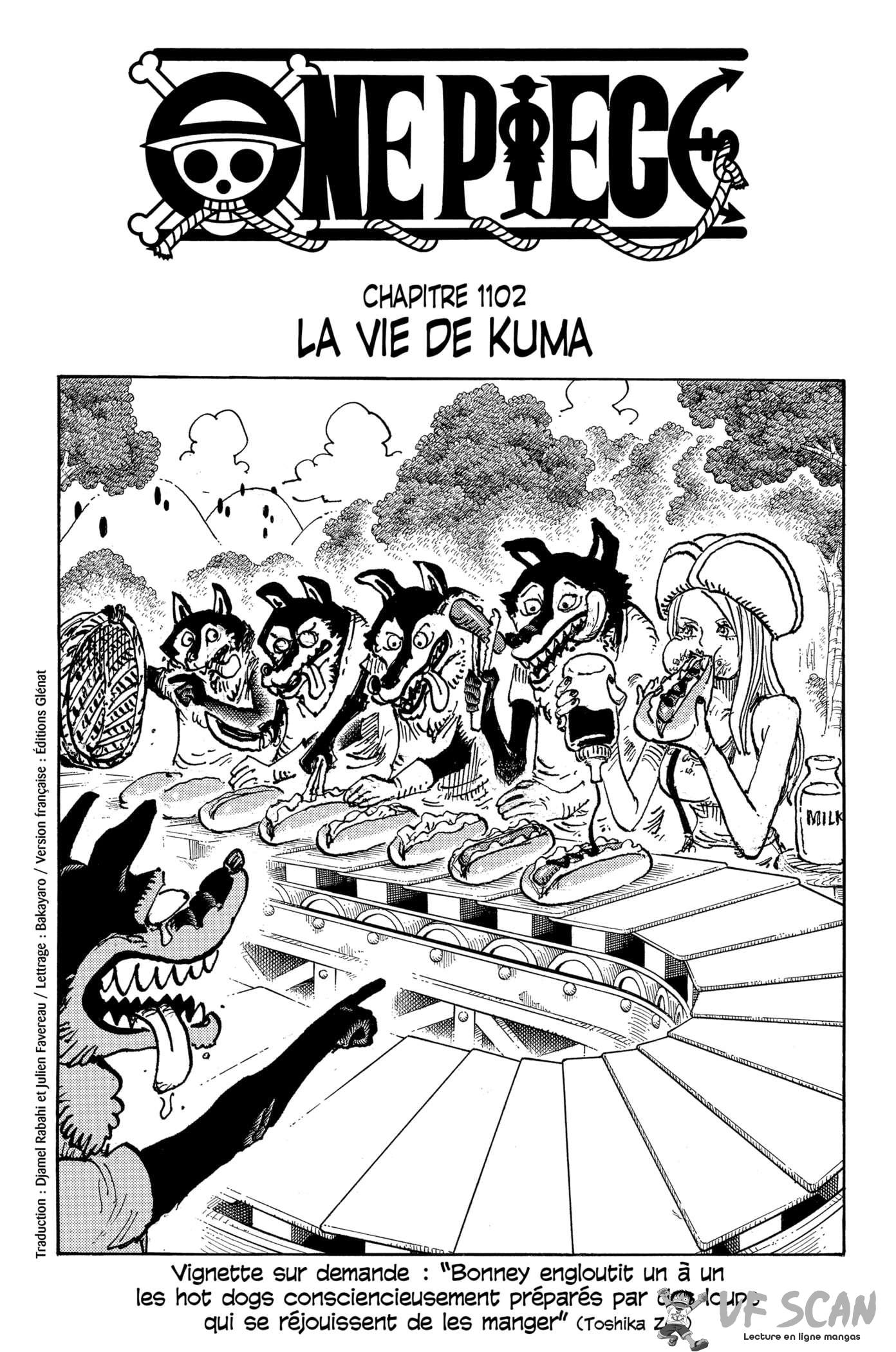 One Piece: Chapter 1102 - Page 1
