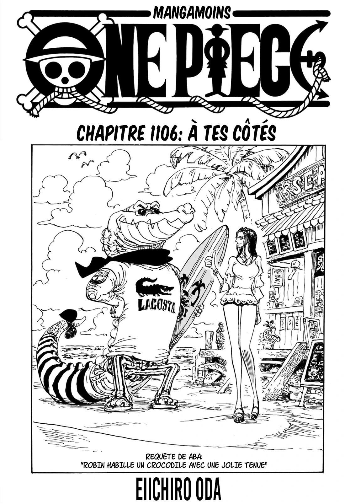 One Piece: Chapter 1106 - Page 1