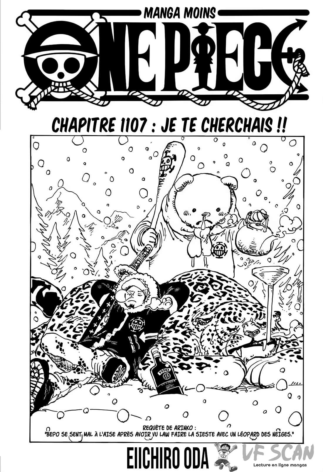 One Piece: Chapter 1107 - Page 1