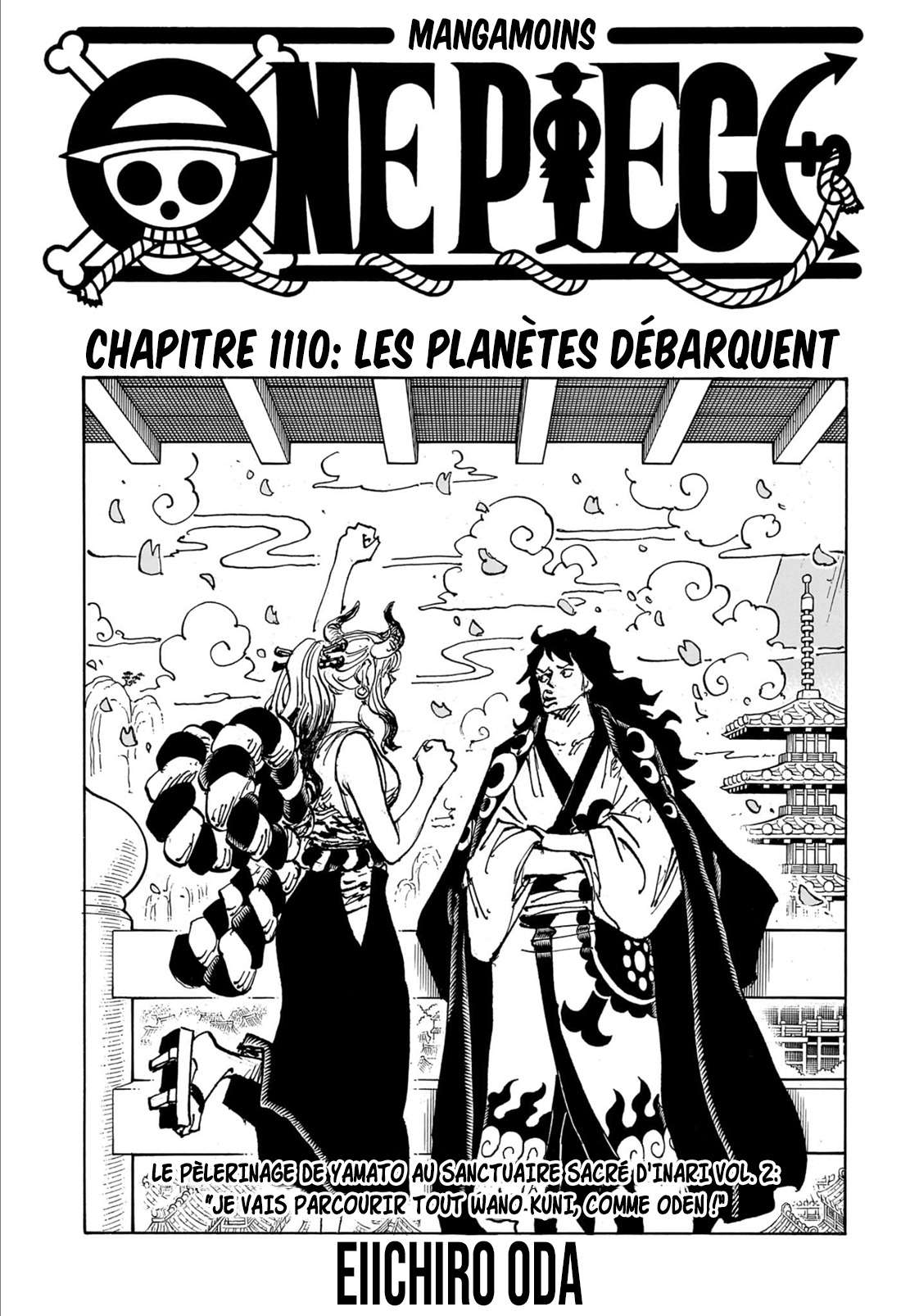 One Piece: Chapter 1110 - Page 1